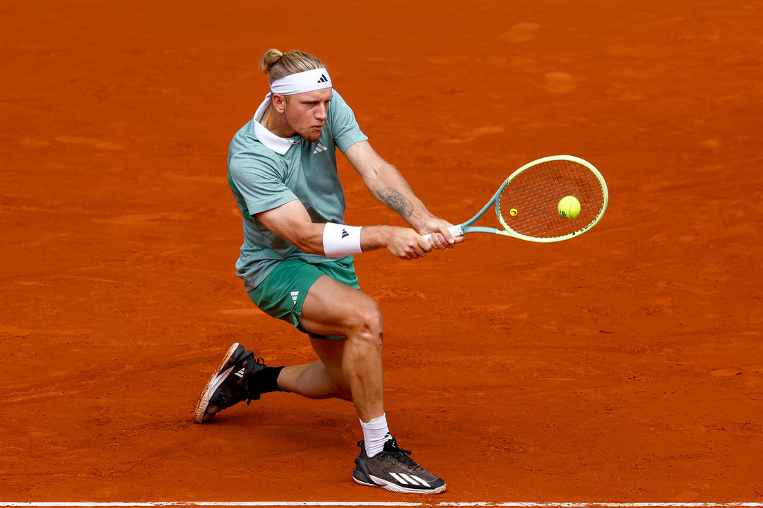 MADRID, 28/04/2024.- El tenista español Alejandro Davidovich, número 36 de la clasificación mundial, no participará en los Juegos Olímpicos de París a causa de una lumbalgia y será sustituido por Jaume Munar, según informó este lunes la Federación Española de Tenis EFE/ Daniel González/ARCHIVO