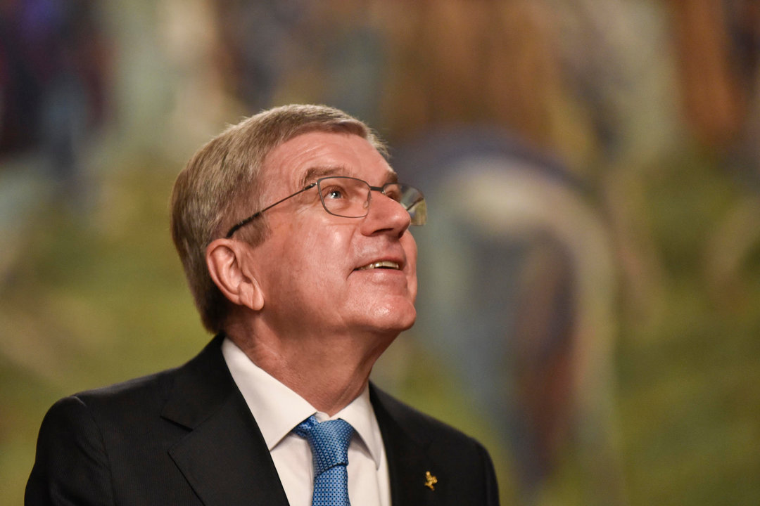 El presidente del Comité Olímpico Internacional, Thomas Bach en foto de archivo de Federico Gutiérrez. EFE