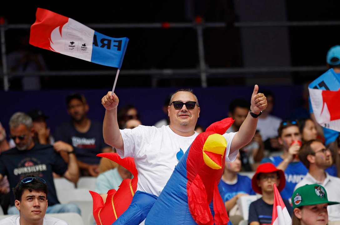 La magia de los Juegos Olímpicos de París comenzó ya en el Estadio de Francia EFE/EPA/YOAN VALAT