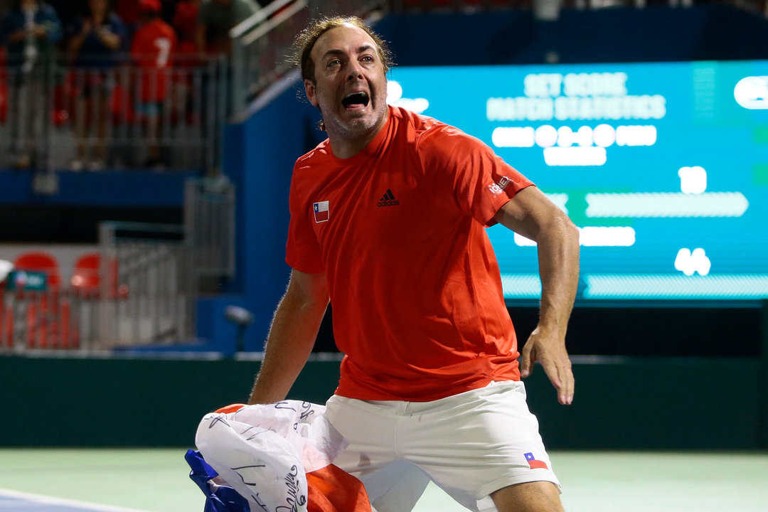 Fotografía de archivo del capitán del equipo chileno de tenis para los Juegos Olímpicos de París 2024, Nicolas Massu. EFE/ Osvaldo Villarroel