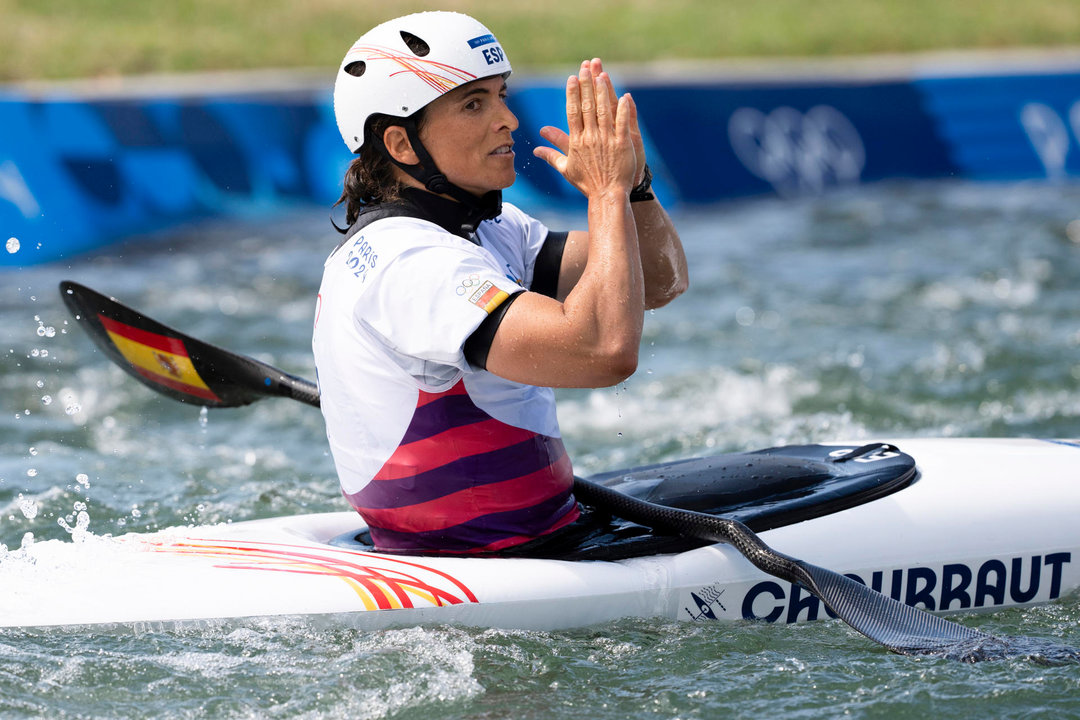 La española Maialen Chourraut en Kayak Individual Femenino. EFE/ Rafa Aparicio Federación Española De Piraguismo