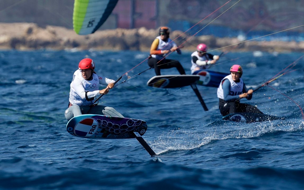 Formula Kite en Marsella, Francia. EFE/EPA/SEBASTIEN NOGIER