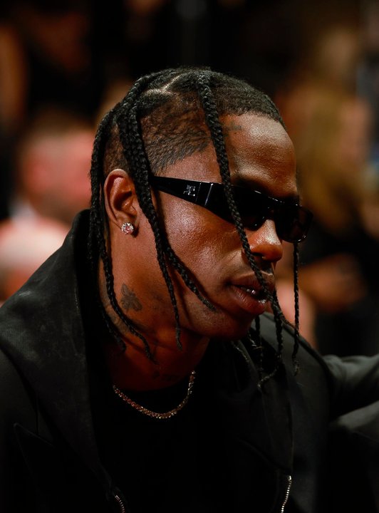 Imagen de Archivo del rapero estadounidense Travis Scott. EFE/EPA/GUILLAUME HORCAJUELO