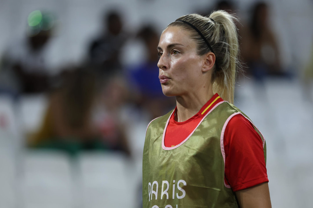 Alexia Putellas, que será titular en la selección española en el partido frente a Alemania, por el bronce del torneo olímpico femenino de fútbol. EFE/ Kiko Huesca 