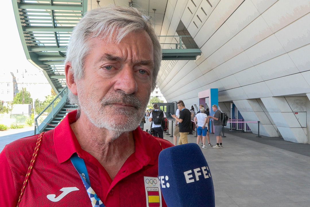 Fernando Carpena, presidente de RFEN Aquatics, diseccionó este domingo con EFE la participación de sus deportistas en los JJOO París 2024. EFE/Enrique del Viso